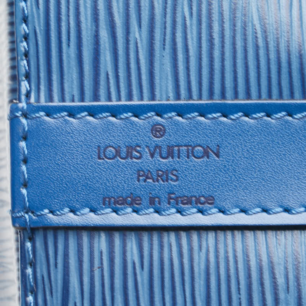 Louis Vuitton Epi Petit Noe Bag Handbag M44105 Toledo Blue Leather Women's LO... - Picture 10 of 12